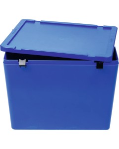 Labor-Container m.Deckel Gr.4 blau