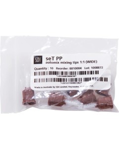 seT PP Mixing Tips breit Pa 10
