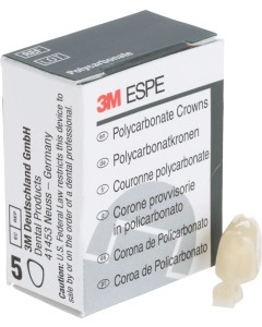 Temporäre Polycarbonat-Kronen P-53