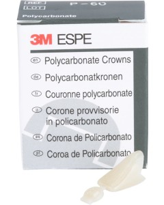 Temporäre Polycarbonat-Kronen P-60