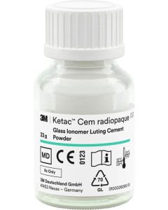 Ketac Cem radiopaque Pulver Pa 33g