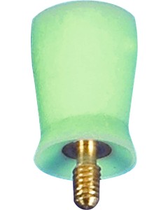 Prophy-Cup Gummikelch grün,soft,