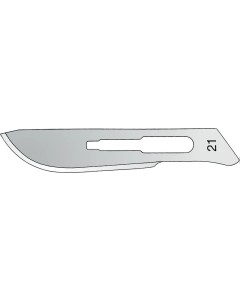 Skalpellklingen Fig.21 steril