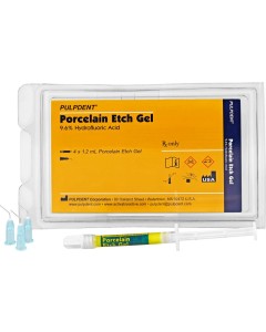 Porcelain Etch Gel Pa 4x1,2ml