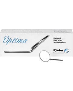 Mundspiegel Optima klar Hohl 4