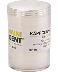 Omni Käppchenfolie 0,6mm Pa 100
