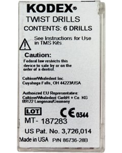 KODEX Twist Drills K91 rot Pa 6