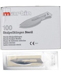 Skalpellklingen Fig.24 steril