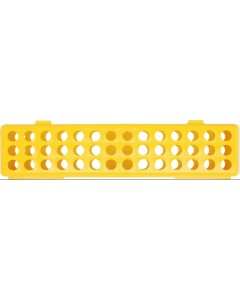 Standard Steri-Container neongelb