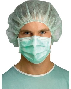 OP-Maske Standard blau Pa 60