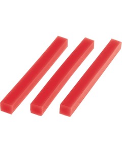 Bissnehmewachs Stangen rot hart