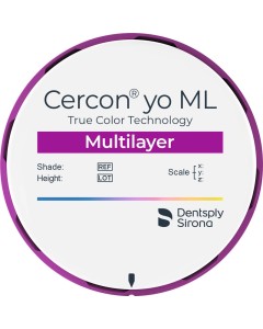 Cercon yo ML disk 98 A3 14mm St