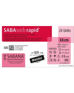 SABAsorb rapid ungefärbt HR-17 4-0
