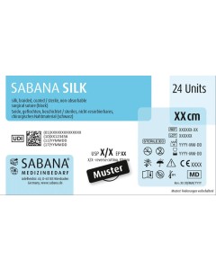 SABANA SILK schwarz GR-19 3-0 45cm