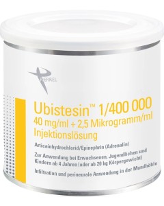 Ubistesin 1/400000 Zyl.Ampullen