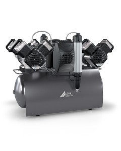 D&uuml;rr Quattro Tandem Kompressor mit 2 Aggregaten